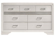 Miranda Modern Seven-Drawer Dresser With Hidden Jewelry Tray - Eclectic 79 Furniture Store