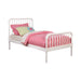 Jones Traditional White Twin Bed - Eclectic 79 Furniture Store
