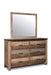 Sembene Antique, Multi-Colored Mirror - Eclectic 79 Furniture Store