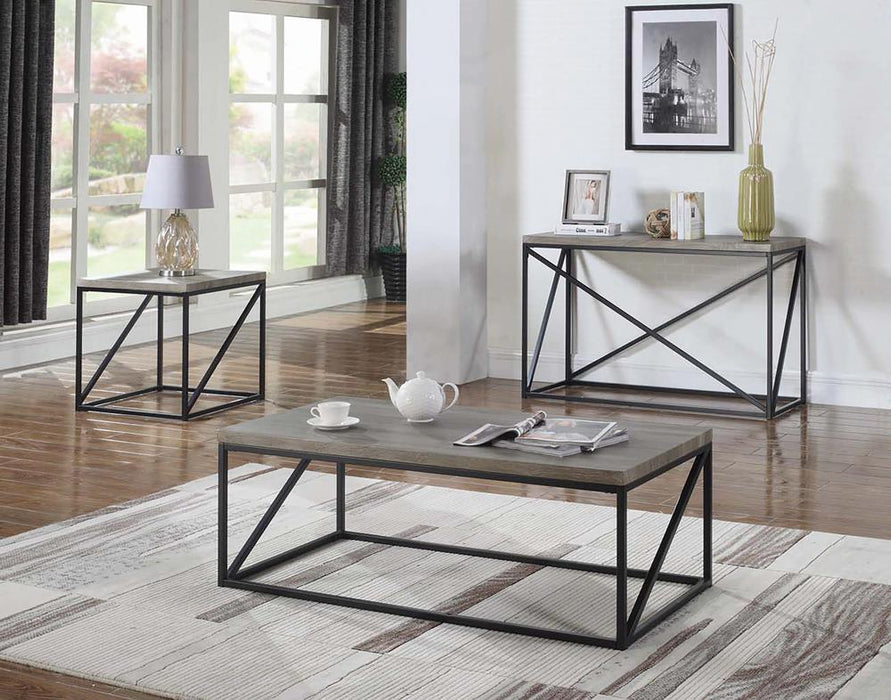 Industrial Sonoma Grey Coffee Table - Eclectic 79 Furniture Store