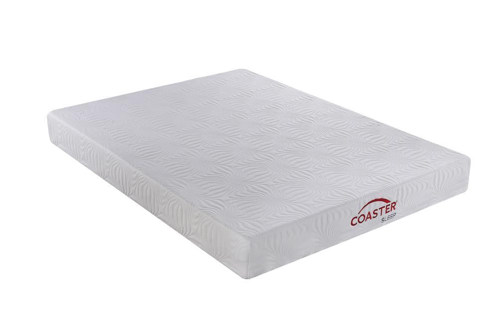 Keegan White 8-Inch Twin XL Memory Foam Mattress - Eclectic 79 Furniture Store