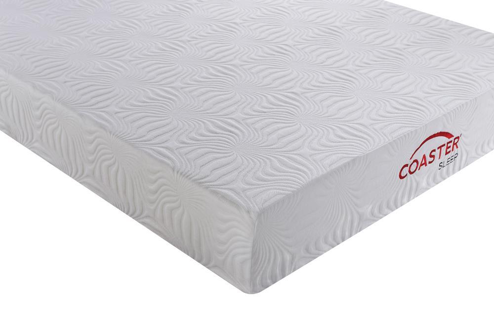 Key White 10-Inch Eastern King Memory Foam Mattress - Eclectic 79 Furniture Store