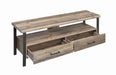 Rustic Weathered Pine 60" TV Console - Eclectic 79 Furniture Store