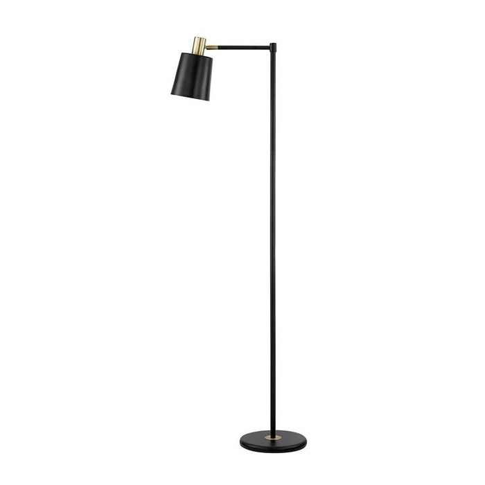 Retro Black and Gold Floor Lamp - Eclectic 79 Furniture Store