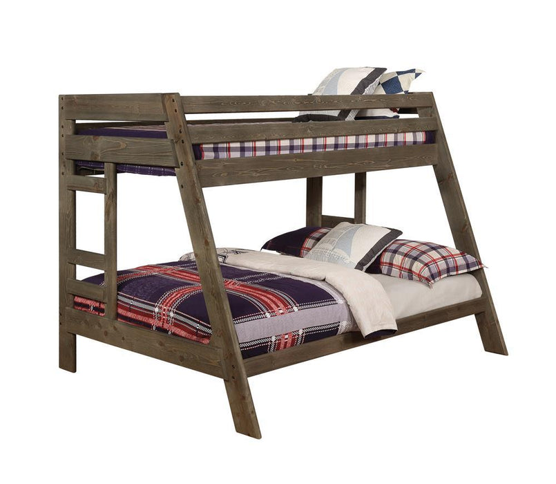 Wrangle Hill Twin-over-Full Bunk Bed - Eclectic 79 Furniture Store