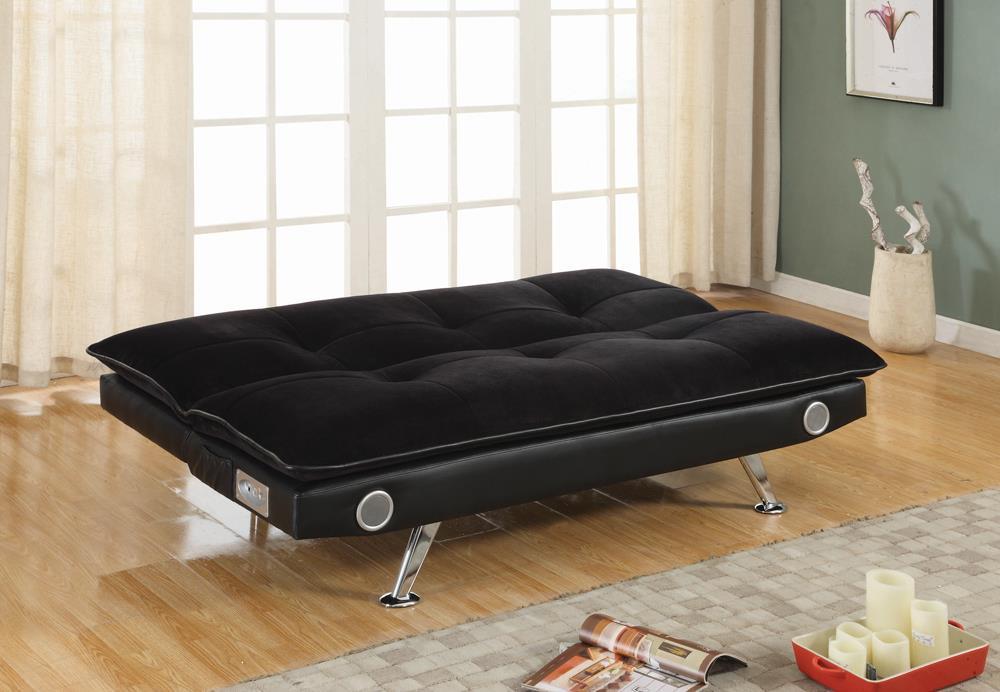 G500187 Casual Black Sofa Bed
