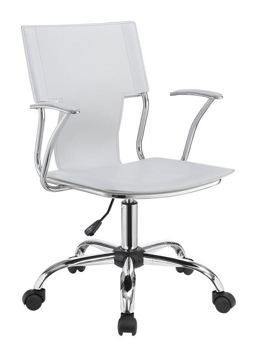G801363 Contemporary White Office Chair - Eclectic 79 Furniture Store