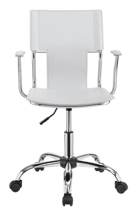 G801363 Contemporary White Office Chair - Eclectic 79 Furniture Store