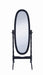 Transitional Black Cheval Mirror - Eclectic 79 Furniture Store