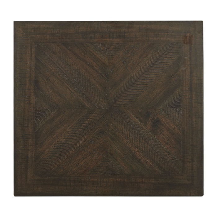 Colorado Occasional End Table w/USB/Power Charcoal