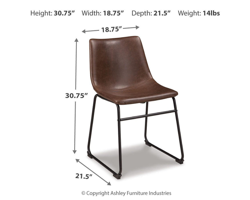 Centiar Dining Chair - Eclectic 79 Furniture Store