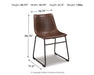 Centiar Dining Chair - Eclectic 79 Furniture Store