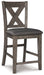 Caitbrook Counter Height Upholstered Bar Stool - Eclectic 79 Furniture Store