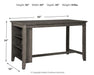Caitbrook Counter Height Dining Table - Eclectic 79 Furniture Store