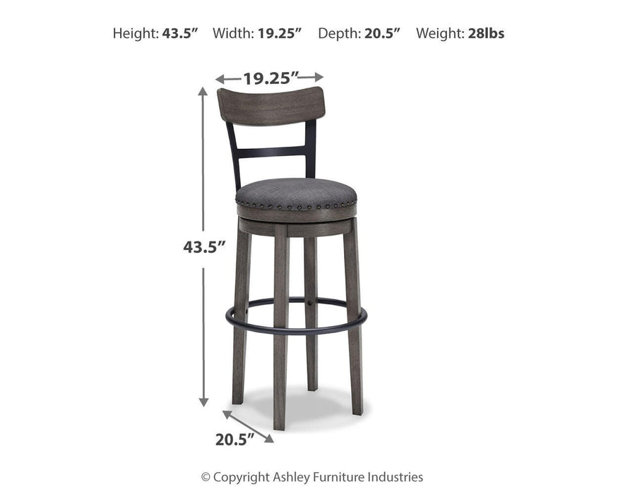 Caitbrook Bar Height Bar Stool - Eclectic 79 Furniture Store