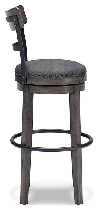 Caitbrook Bar Height Bar Stool - Eclectic 79 Furniture Store
