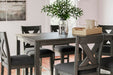 Caitbrook Counter Height Dining Table and Bar Stools (Set of 7) - Eclectic 79 Furniture Store