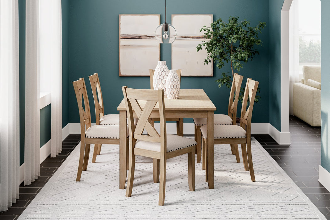 Sanbriar Dining Table and Chairs (Set of 7) - Eclectic 79 Furniture Store