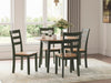Gesthaven Dining Drop Leaf Table - Eclectic 79 Furniture Store