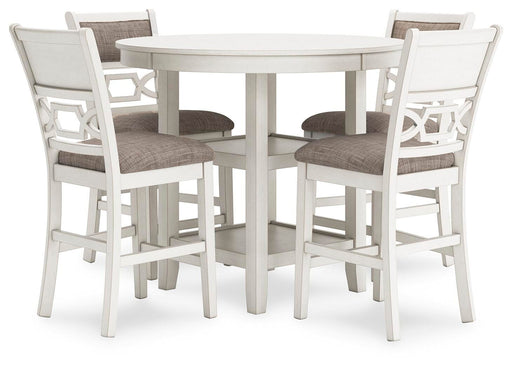 Erinberg Counter Height Dining Table and 4 Barstools (Set of 5) - Eclectic 79 Furniture Store
