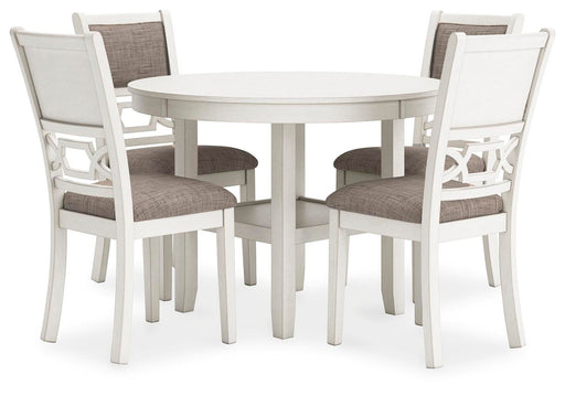 Erinberg Dining Table and 4 Chairs (Set of 5) - Eclectic 79 Furniture Store