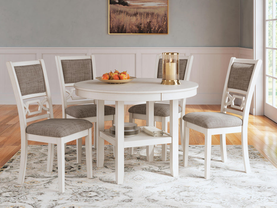 Erinberg Dining Table and 4 Chairs (Set of 5) - Eclectic 79 Furniture Store
