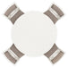 Erinberg Dining Table and 4 Chairs (Set of 5) - Eclectic 79 Furniture Store