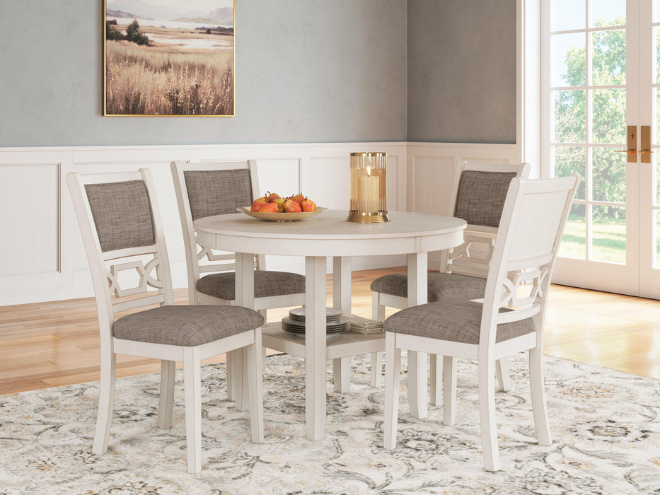Erinberg Dining Table and 4 Chairs (Set of 5) - Eclectic 79 Furniture Store