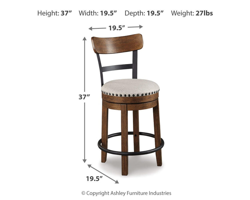 Valebeck Counter Height Bar Stool - Eclectic 79 Furniture Store