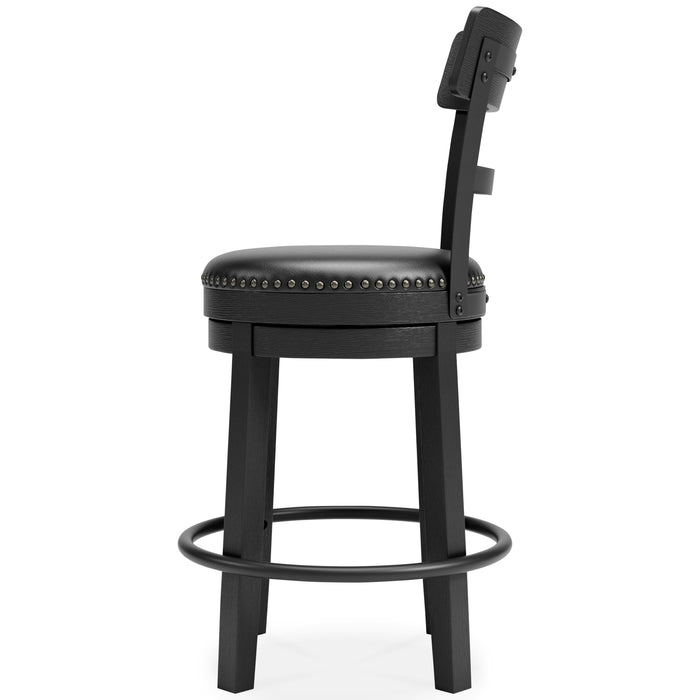 Valebeck Counter Height Bar Stool - Eclectic 79 Furniture Store