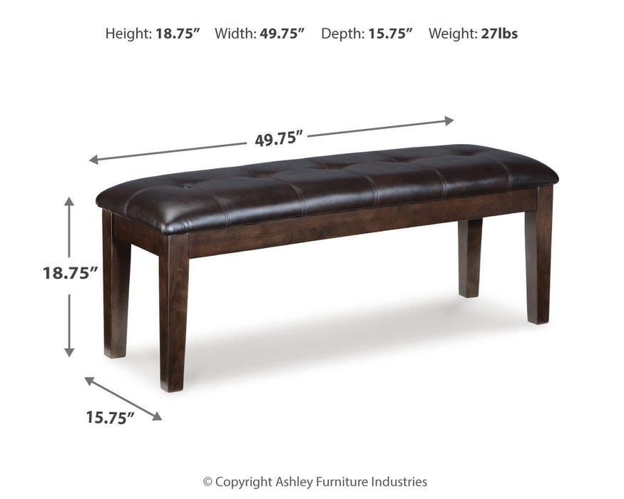 Haddigan Dining Bench - Eclectic 79 Furniture Store