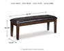 Haddigan Dining Bench - Eclectic 79 Furniture Store
