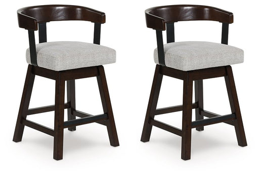 Haddigan Counter Height Barstool (Set of 2) - Eclectic 79 Furniture Store