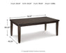 Haddigan Dining Extension Table - Eclectic 79 Furniture Store