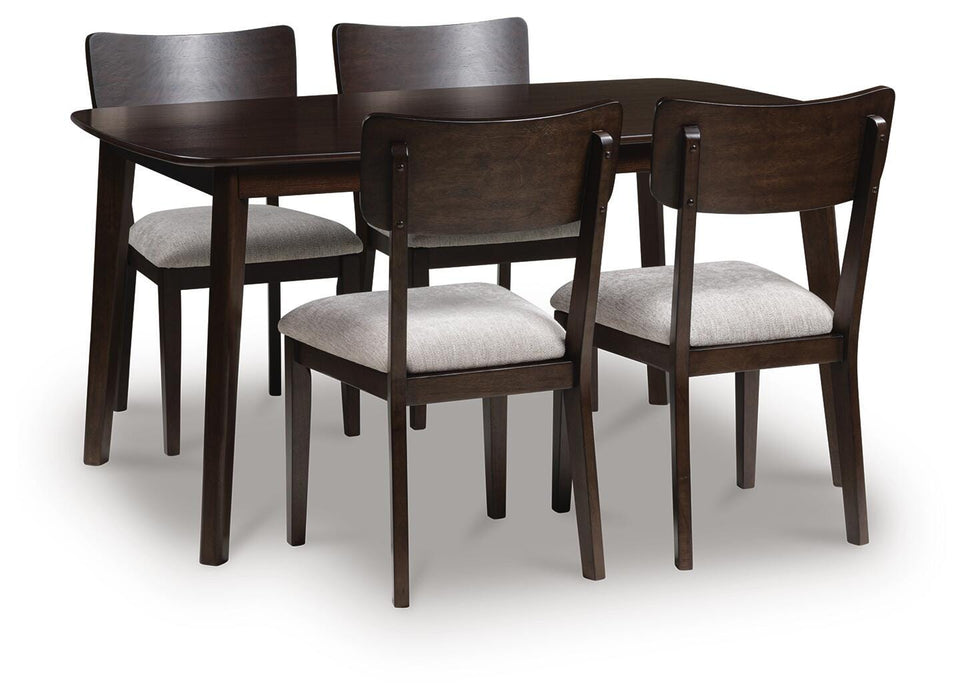 Mallenette Dining Table and 4 Chairs (Set of 5) - Eclectic 79 Furniture Store