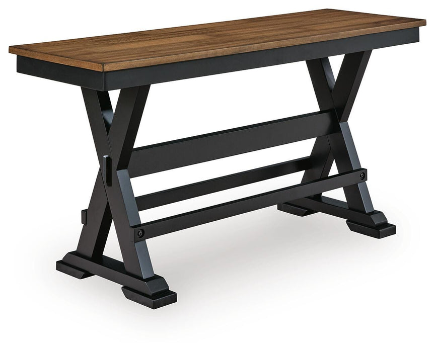 Wildenauer 48" Counter Height Bench - Eclectic 79 Furniture Store