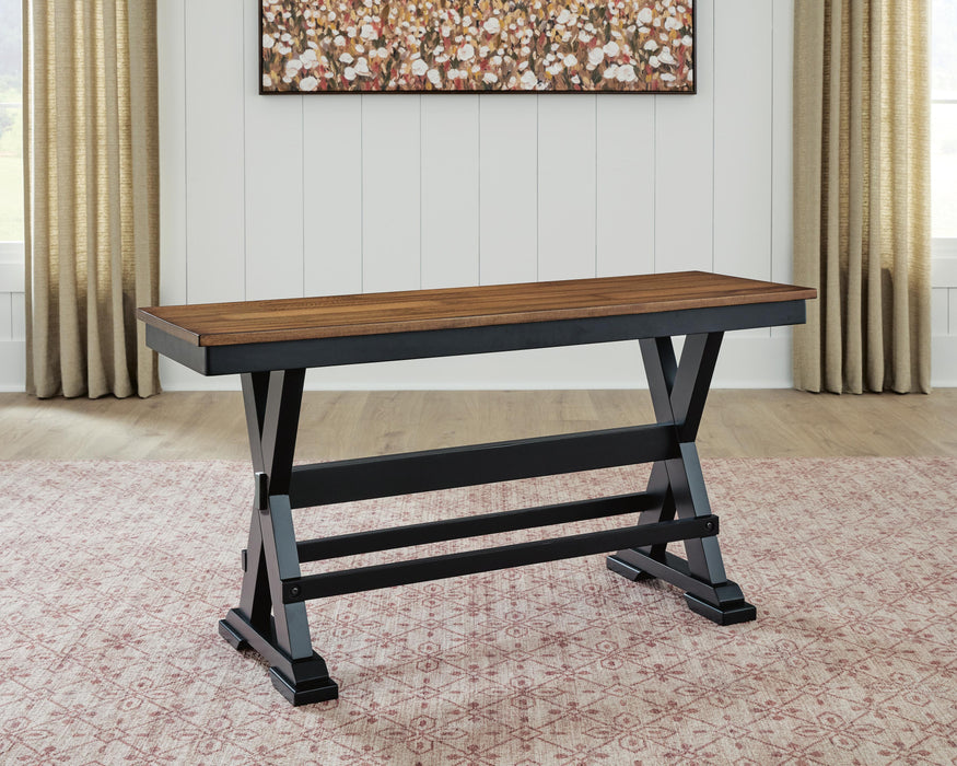 Wildenauer 48" Counter Height Bench - Eclectic 79 Furniture Store