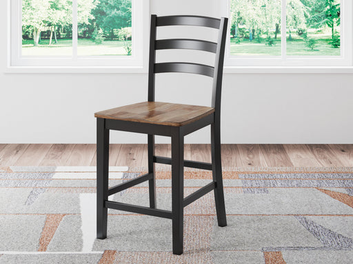 Wildenauer Counter Height Barstool - Eclectic 79 Furniture Store