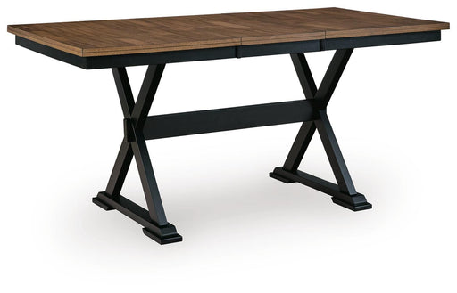 Wildenauer Counter Height Butterfly Extension Table - Eclectic 79 Furniture Store