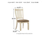Bolanburg Dining Chair - Eclectic 79 Furniture Store