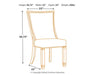 Bolanburg Dining Chair - Eclectic 79 Furniture Store