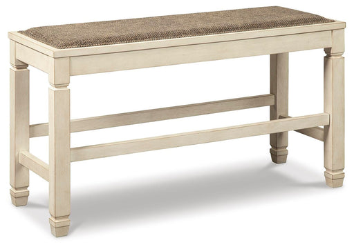 Bolanburg Counter Height Dining Bench - Eclectic 79 Furniture Store