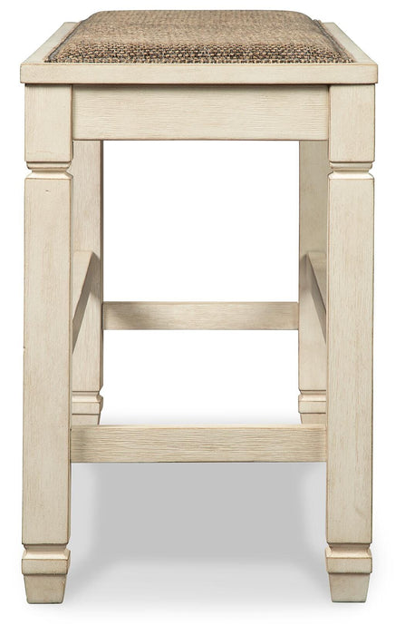 Bolanburg Counter Height Dining Bench - Eclectic 79 Furniture Store