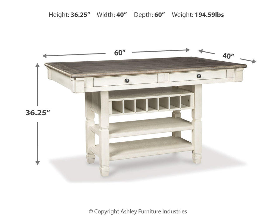 Bolanburg Counter Height Dining Table - Eclectic 79 Furniture Store