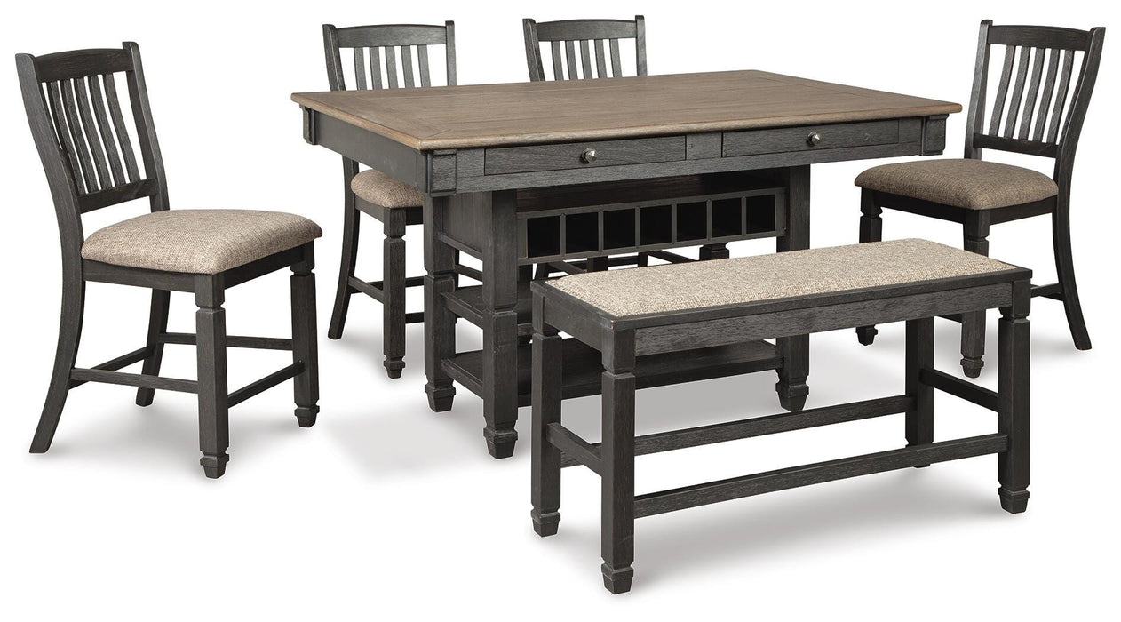 Tyler Creek Counter Height Dining Set - Eclectic 79 Furniture Store