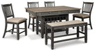 Tyler Creek Counter Height Dining Set - Eclectic 79 Furniture Store