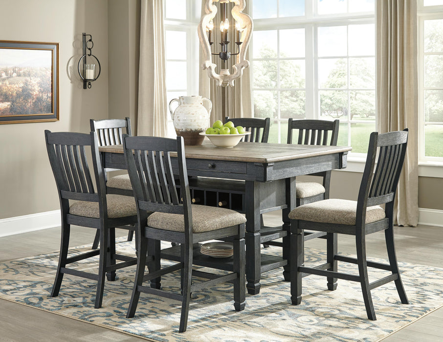 Tyler Creek Counter Height Dining Set - Eclectic 79 Furniture Store