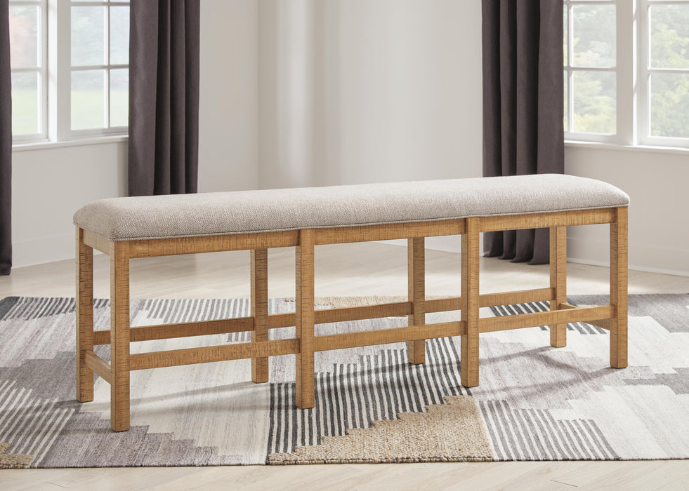 Havonplane 72" Counter Height Dining Bench - Eclectic 79 Furniture Store