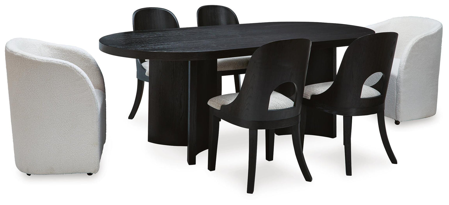 Rowanbeck Dining Package - Eclectic 79 Furniture Store