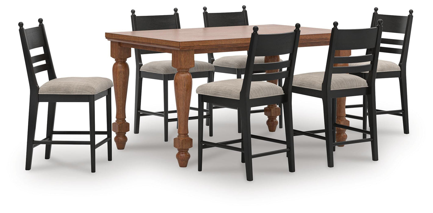 Greddinton Dining Room Set - Eclectic 79 Furniture Store